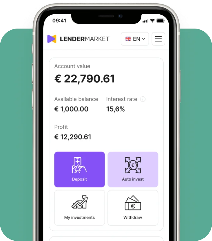 lendermarket mobile app